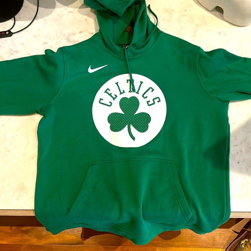 Never worn authentic Boston Celtics hoodie